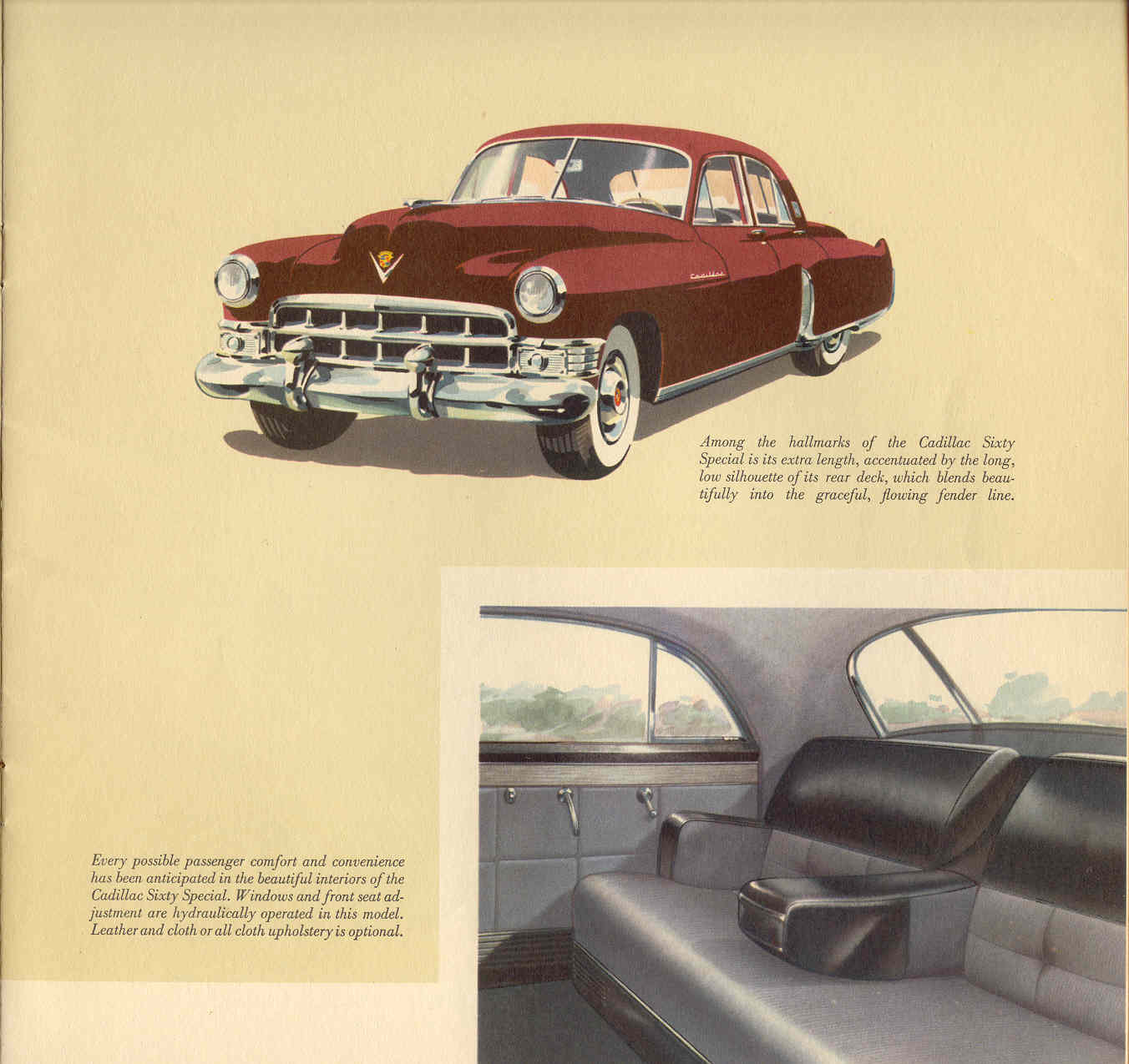 1949 Cadillac Brochure Page 3